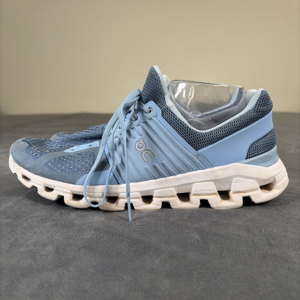 On CLOUD SWIFT Running Tennis Shoes Blue Women's Size 11 Sneakers Bnfts Charity - Picture 3 of 16
